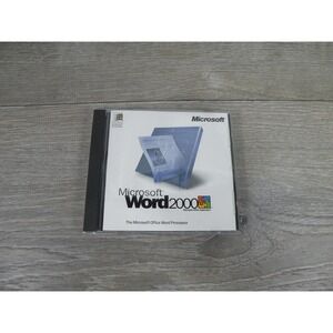Microsoft Word 2000 Upgrade CD-ROM for Windows 95 98 NT Workstation 4.0